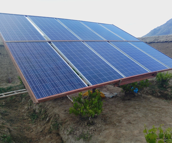 Solar energy company in Afghanistan